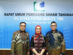 PT Citra Putra Realty Tbk. (CLAY) menggelar Rapat Umum Pemegang Saham (RUPS) Tahunan 2024 di The City Tower, Jakarta