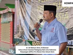 Dukung Menkeu Purbaya Percepat Realiasi Belanja Pemerintah, Ketum APKLI-P Perintahkan Gelar Gebyar PKL UMKM