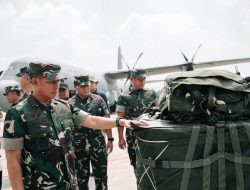 Panglima TNI Kirim Pasukan Terpilih Bantu Penyaluran Makanan Ditengah Gempuran Rudal Israel di Gaza