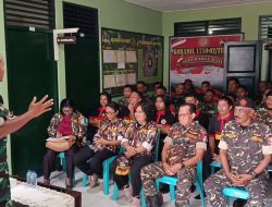 Ciptakan Situasi Kondusif Di Tengah-Tengah Warga, Kodim 1710/Mimika Bersama Komponen Pendukung Terus Menggelar Patroli Humanis Jelang HUT Ke-80 TNI