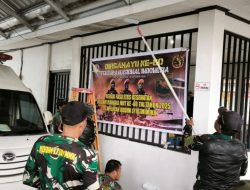 Jelang Peringatan HUT Ke-80 TNI, Kodim 1710/Mimika Gelar Bakti Teritorial Perbaiki Fasilitas Kesehatan Umum