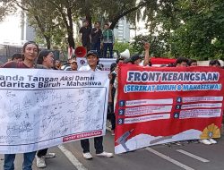 Aksi Damai Front Kebangsaan: Stop Anarkisme, Ciptakan Indonesia Aman & Kondusif