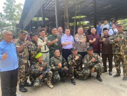 Serbuan Teritorial Kodim 0502/JU, TNI-Polri dan Pemkot Bersihkan Terminal Tanjung Priok Serta Bagikan 140 Paket Sembako