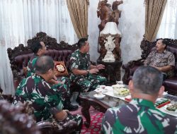 HUT ke-80 TNI, Generasi Penerus Pererat Tali Silaturahmi dengan Sesepuh TNI