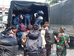 Serpas Korp Kadet Republik Indonesia (KKRI) Gelombang II SMK Wilayah Kodim 0502/JU ke Dodiklatpur Gunung Bunder