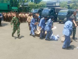 Serpas Korp Kadet Republik Indonesia (KKRI) Gelombang II SMK Wilayah Kodim 0502/JU ke Dodiklatpur Gunung Bunder