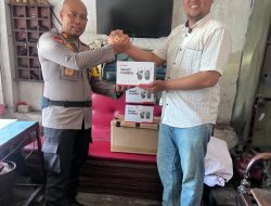 “Warga Berterima Kasih Kepada Kapolres Priok, Penuhi Janji Berikan Bantuan CCTV, Cegah Gangguan Kamtibmas”