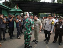 ” Kunjungan Danrem 052 Wijaya Krama ke Makodim 0502 Jakarta Utara di Sambut Hangat Forkopimko Jakut “