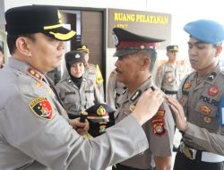 Upacara Kenaikan Pangkat Pengabdian IPDA Prapto Supriyadi di Polres Pelabuhan Tanjung Priok Berlangsung Khidmat”