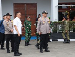 Pengamanan Kunjungan Presiden RI Prabowo Subianto Tinjau Kekuatan Maritim TNI AL dan Anugerahkan Kenaikan Pangkat di Mako Kolinlamil Jakarta