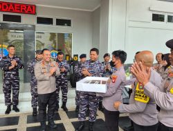 Sinergitas TNI-Polri di Hari Ulang Tahun ke-80 TNI: Polres Pelabuhan Tanjung Priok Laksanakan Kunjungan Kehormatan ke Kodaeral III