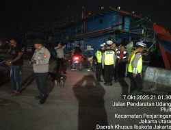 “Polsek Kawasan Sunda Kelapa Gelar KRYD, Antisipasi Begal, 3C, Tawuran dan Narkoba”