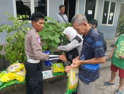” Satlantas Polres Pelabuhan Tanjung Priok Salurkan Beras Murah ke Warga Sunter Agung”