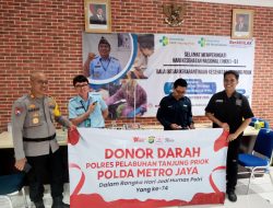 ” Hari Jadi Humas Ke -74 Polres Tg Priok Gelar Donor Darah, Darah Setetes Sangat Berarti bagi yang Butuh “