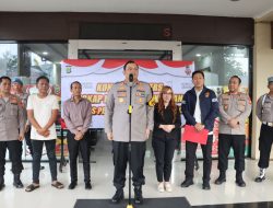 “Polres Priok Ungkap Kasus Penipuan dan Penggelapan Kendaraan Bermotor, Lanjut Dikembalikan Kepada Pemilik”