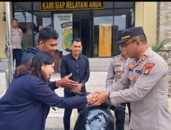 “Warga Senang Motor Hilang Telah Kembali”