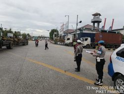 “Polres Tg  Priok, Gelar Pengaturan Lalu Lintas, Berikan Pelayanan”