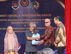 Rutan Cipinang Sukseskan Bakti Sosial dan Pengobatan Gratis Hari Bhakti Kemenimipas 2025