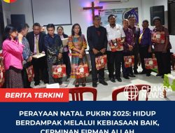 Perayaan Natal PUKRN 2025: Hidup Berdampak Melalui Kebiasaan Baik, Cerminan Firman Allah