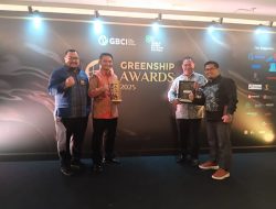 PT PP (Persero) Tbk Raih Penghargaan Greenship Awards 2025 Best Green Contractor Category
