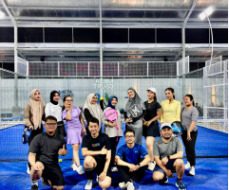 BRI BO Ciputat Gelar Kegiatan Padel Meriahkan Grand Opening Meta Court Padel