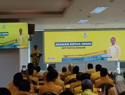 PARTAI Golkar menggelar rapat pimpinan nasional atau Rapimnas I tahun 2025
