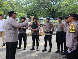 “Kapolres Pelabuhan Tanjung Priok, Pastikan Kesiapan Pos Operasi Lilin Jaya 2025”