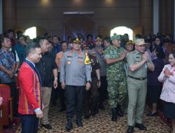 Kapolres Metro Jakarta Utara dan Forkopimko Pastikan Keamanan Ibadah Natal di Gereja GBI Mawar Saron Kelapa Gading