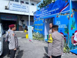 ‎Wakapolres Jakut Tinjau Pospam Tanjung Priok, Tegaskan Disiplin dan Kebersihan sebagai Prioritas