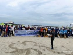 Serikat Pekerja PT.PJA dan TIJA Gelar Kegiatan Bersih Sampah di Area Rekreasi Pantai Ancol
