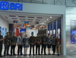 BRI Luncurkan Logo Rebranding di Kantor Kas Terminal 3 Bandara Soekarno-Hatta