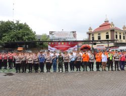 Polres Pelabuhan Tanjung Priok Gelar Apel Kesiapsiagaan Hadapi Potensi Bencana