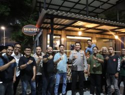 “Ngobrol Santai dan Ngopi Bareng, Kapolres Tg Priok Bersama Jurnalis”