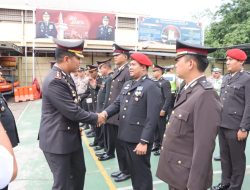 “Polres Priok Gelar Upacara Penganugerahan Tanda Kehormatan Satyalancana Pengabdian”