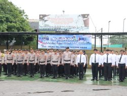 “Polres Tg Priok Gelar Apel, Operasi Keselamatan Jaya 2026, Wujudkan Kamseltibcarlantas”
