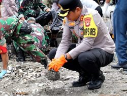 Kapolres Pelabuhan Tanjung Priok Pimpin Kerja Bakti Bersama TNI dan Stakeholder, Dukung Program Asri Presiden RI