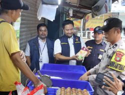 Satgas Pangan Polres Tg Priok, Cek Stok dan Harga Bapokting di Pasar Muara Angke