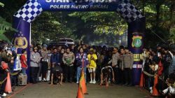 Polres Metro Bekasi Gelar Night Run Cikarang Presisi