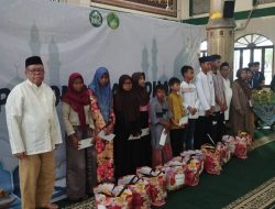 Pesona Ramadhan,DKM dan IRMAS Masjid Raya Al-Ikhlas Gelar Peringatan Isra Mi’raj dengan Santunan Anak Yatim dan Disabilitas
