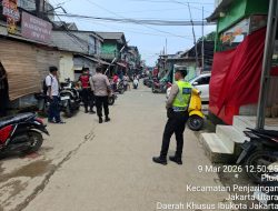 Patroli Siang Hari di Muara Angke, Polisi Antisipasi Curanmor dan Tawuran
