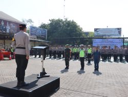 Polres Pelabuhan Tanjung Priok Gelar Apel Pasukan Operasi Ketupat Jaya 2026, Siap Amankan Arus Mudik Lebaran