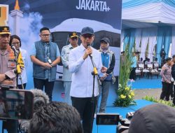 Melepas Peserta Mudik Gratis Polri, Menkes : Jumlah Kecelakaan Menurun Drastis Berkat Pengecekan Kesehatan Sopir