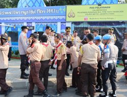 Karoops Polda Metro Jaya Tinjau Posyan Ancol, Warga Diminta Jangan Ragu Manfaatkan Layanan 110