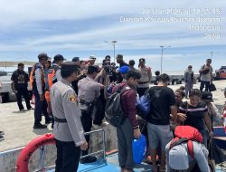 Polres Pelabuhan Tanjung Priok Pastikan Pengamanan dan Pelayanan Wisatawan di Dermaga Kali Adem Berjalan Aman dan Kondusif