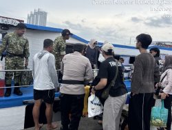 Polres Priok, Pengamanan dan Pelayanan Wisatawan di Dermaga Kali Adem Berjalan Lancar dan Kondusif