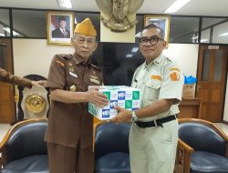 Pemuda Panca Marga Mada DKI Jakarta Berbagi Tanda Cinta ,dan Hormat kepada Ayahanda LVRI DKI .