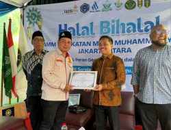Angkatan Muda Muhammadiyah Jakarta Utara tahun 2026 menggelar Halal Bi Bahalal dan Talk Show di Halaman Sekolah SD Aisyiyah Muhamadiyah, Jakarta Utara