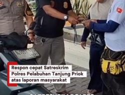 “Satreskrim Kembalikan Motor Hasil Pencurian Pada Pemilik”