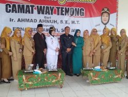 Sertijab Camat Way Tenong Berlangsung Khidmat dan Penuh Haru