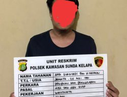 Polisi Tangkap Pria Tipu Korban Rp.160 Juta di Muara Angke Jakarta Utara